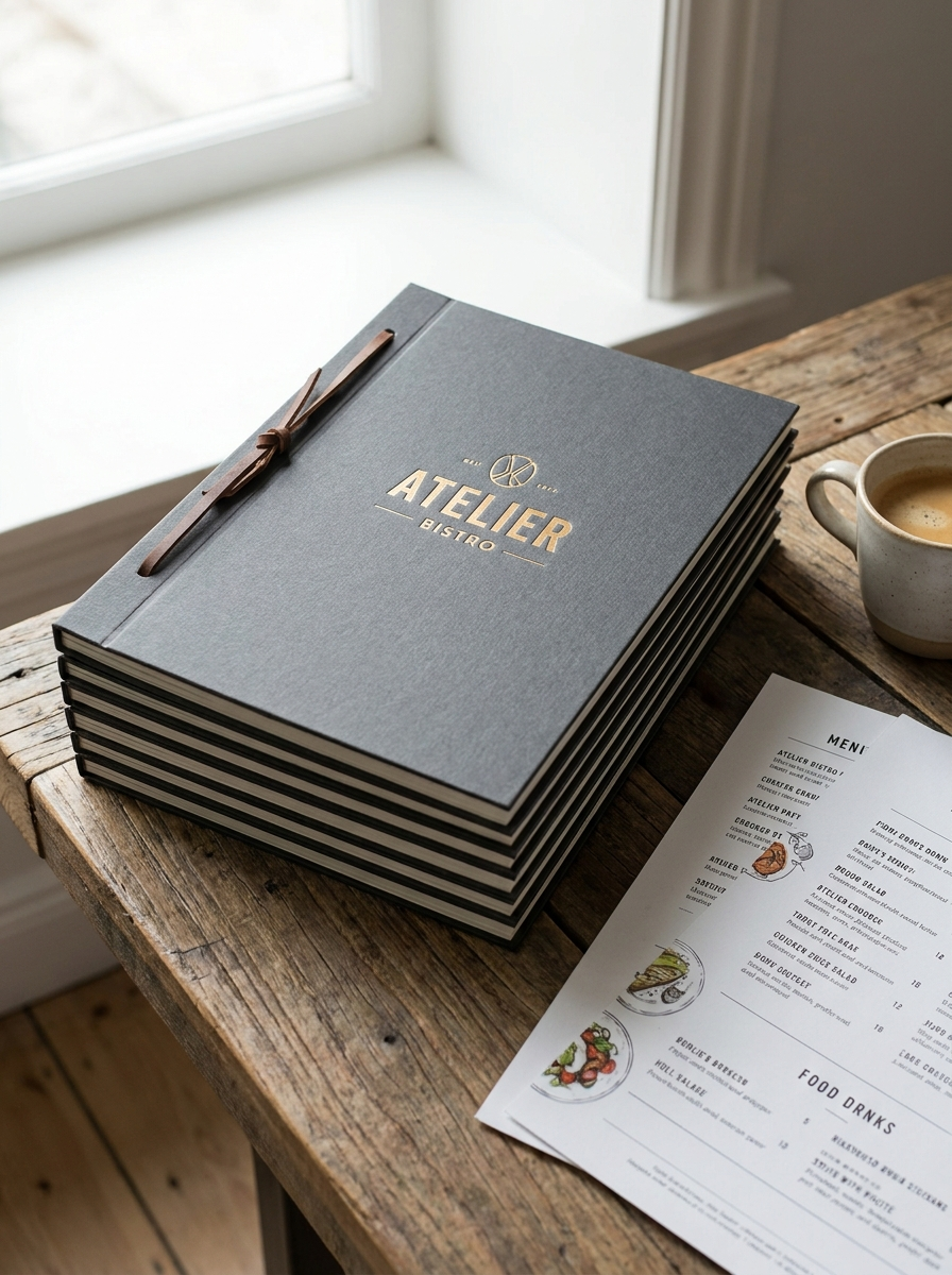 Restaurant menu redesign