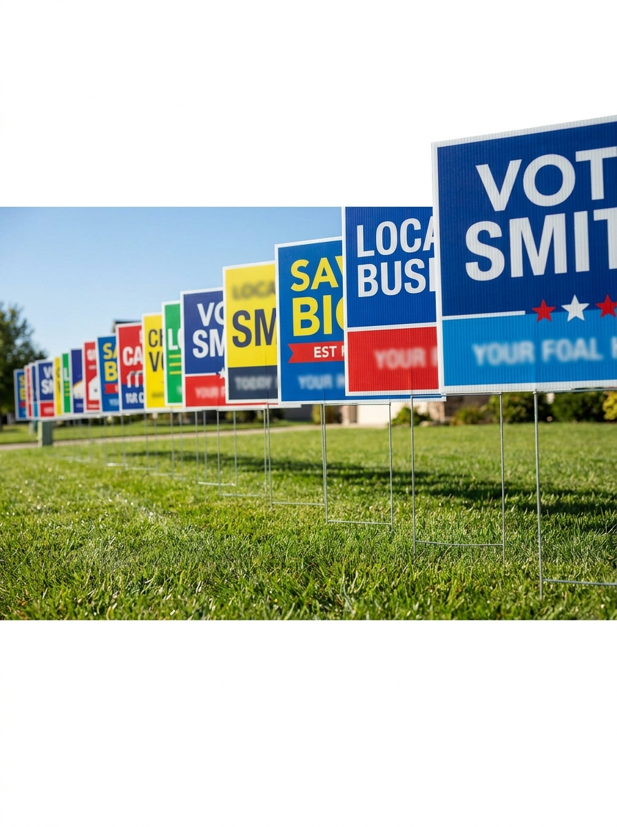 Yard sign campaign
